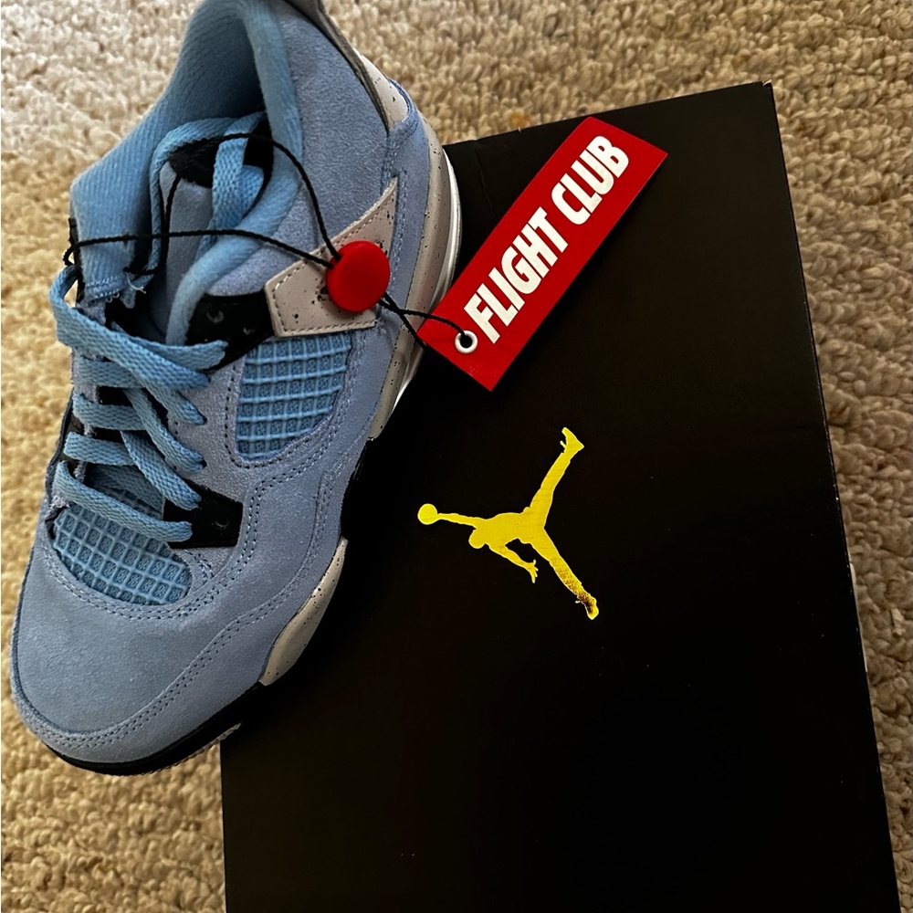 BRAND NEW JORDAN Air 4s powered blue